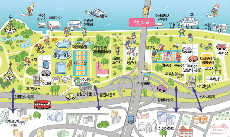 잠원 오시는 길 안내지도입니다. 상세내용은 하단 본문 참조해주세요.