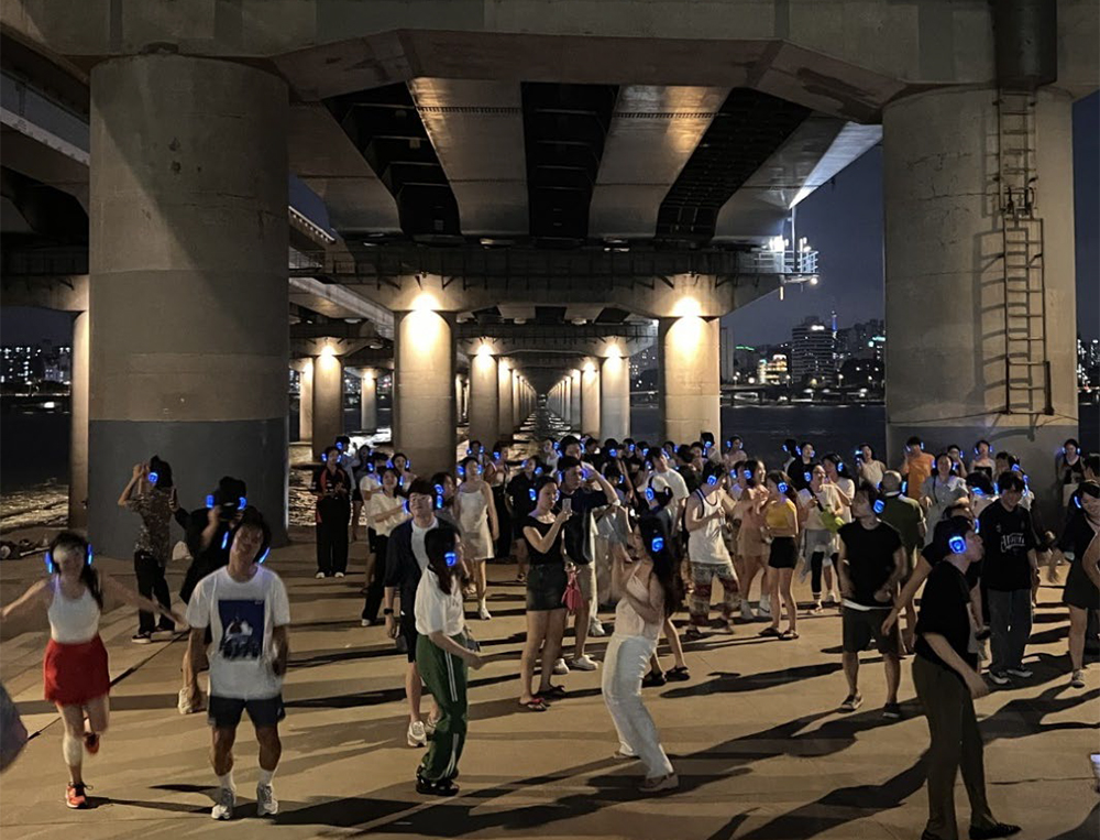 잠수교 한강무소음DJ파티