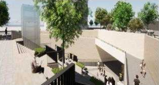 마포종점나들목 조감도(입구 부분)