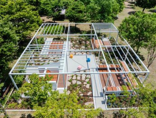 초청정원_작품명 앉는정원 전경