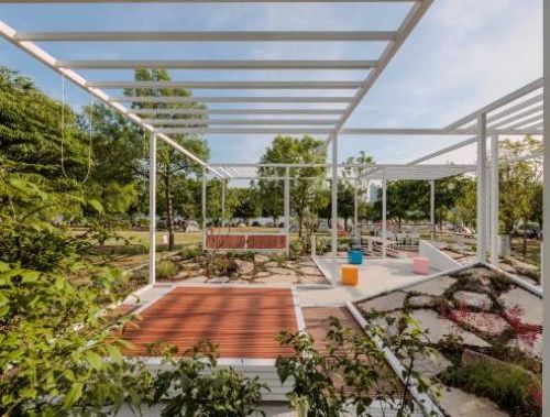 초청정원_작품명 앉는정원 내부