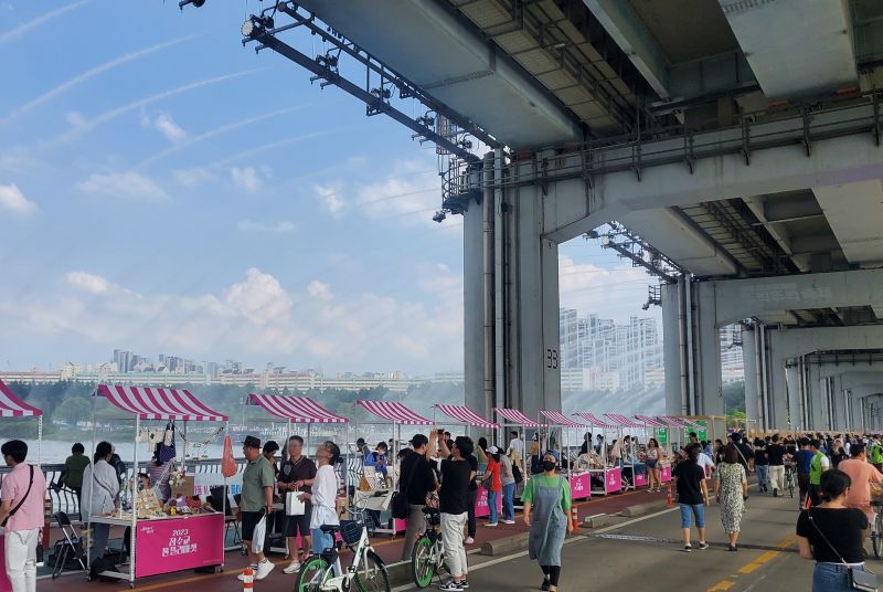 2023 차없는잠수교 뚜벅뚜벅축제_잠수교 플리마켓