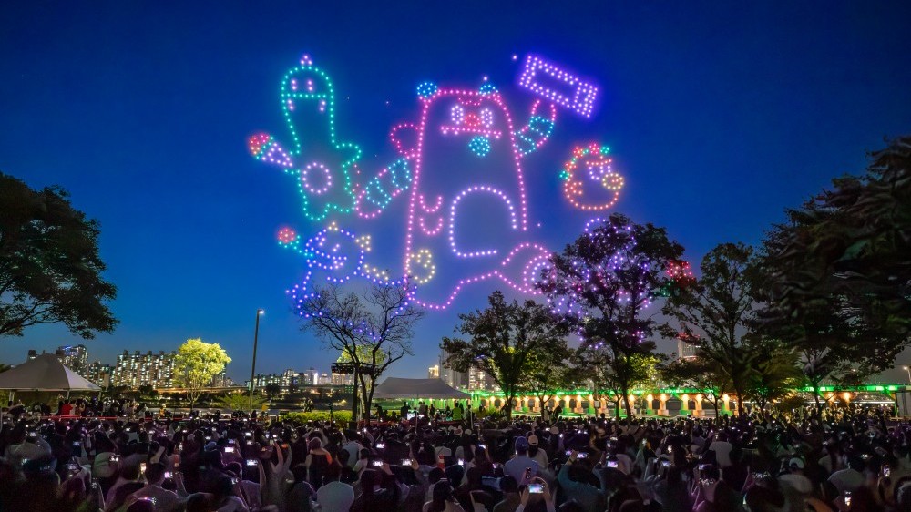 2024년 상반기 한강 불빛 공연 현장 사진_해치와 소울프렌즈