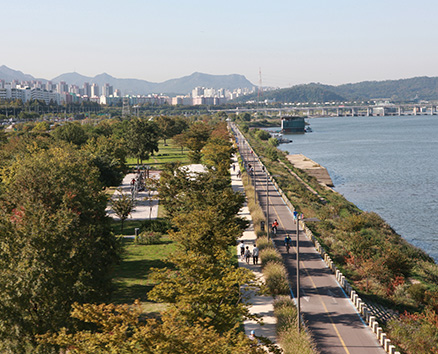 잠원한강공원 드론촬영 전경(2013/10/12)